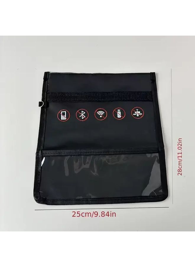 Small Universal RFID Signal Blocking Bag Anti Theft Pouch For Keyless Cars - Image 5