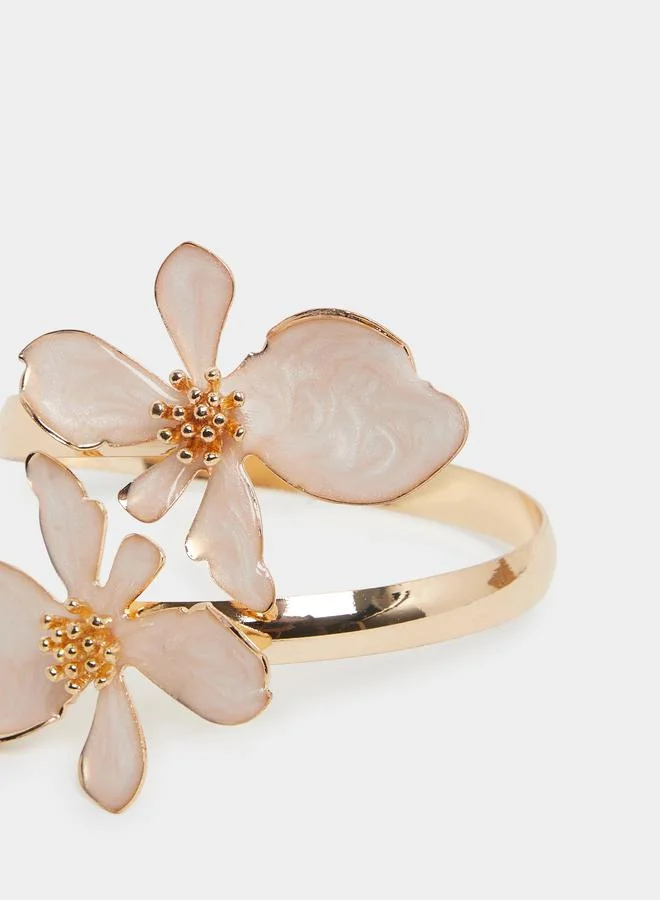 Styli Flower Decor Bangle