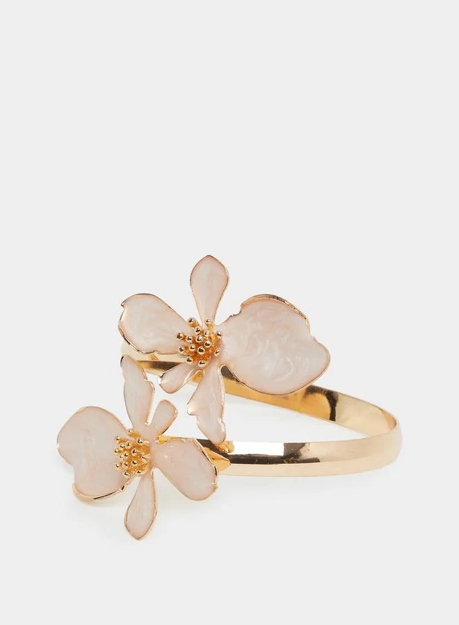 Styli Flower Decor Bangle