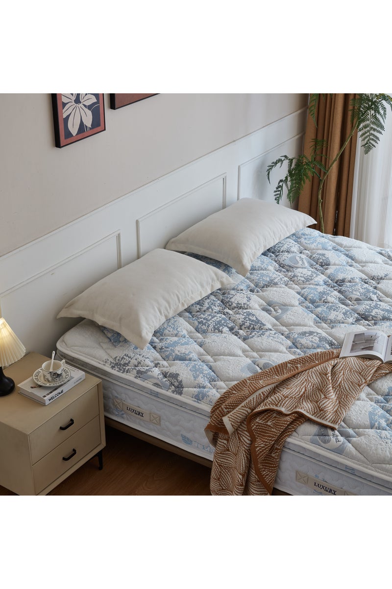 HUGG UAE’s First Biocrystal Mattress, 16 Crystals + Gold & Silver Infused, Increase Blood Circulation, Luxury Orthopedic Sleep Solution & Stress Relief, Certified Natural, Premium Comfort Mattress, Improved Sleep Quality (180×200×32) - Image 2