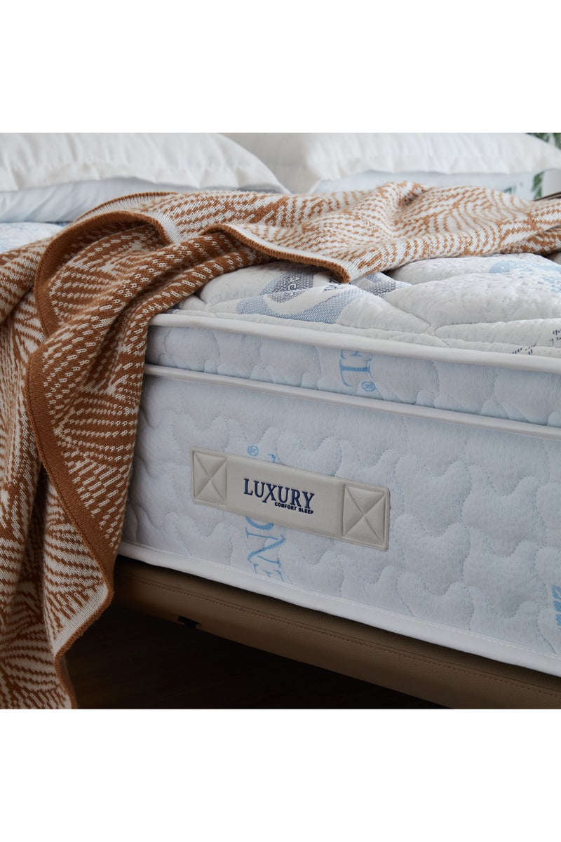 HUGG UAE’s First Biocrystal Mattress, 16 Crystals + Gold & Silver Infused, Increase Blood Circulation, Luxury Orthopedic Sleep Solution & Stress Relief, Certified Natural, Premium Comfort Mattress, Improved Sleep Quality (180×200×32) - Image 5