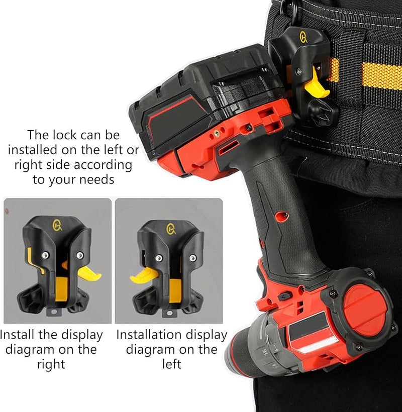 Multifunctional Electric Tool Quick Hook Clip Set Of 3 For Workshop And Home Improvement - Image 5