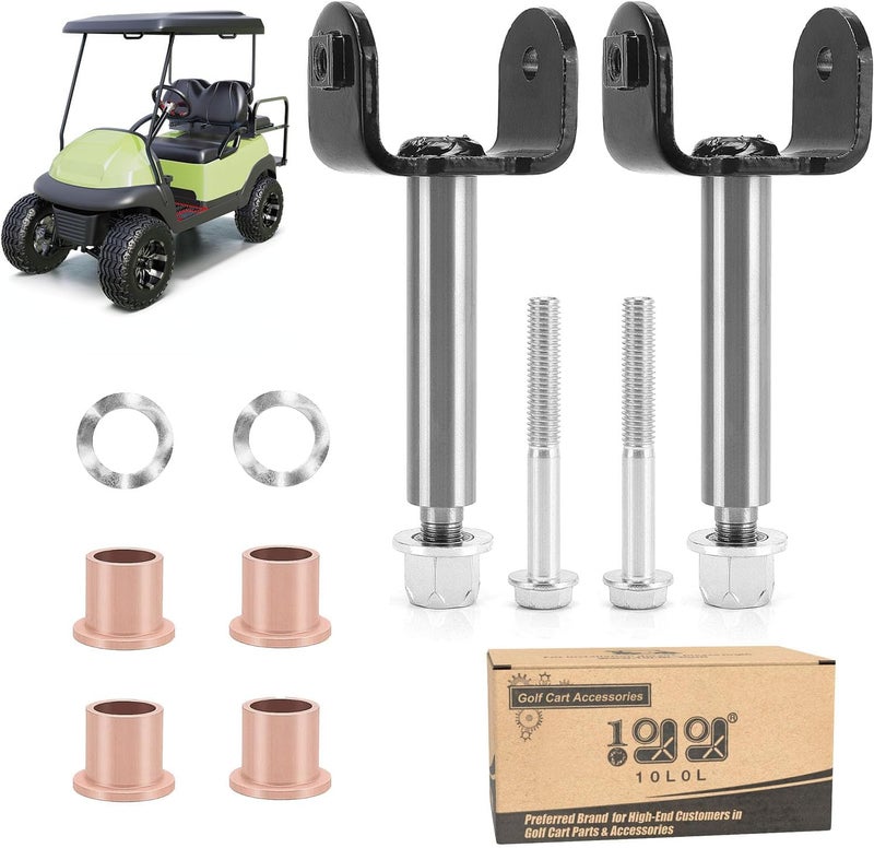 10L0L Complete Front End King Pin Joints Repair Kit for Club Car Precedent 2004-up Gas/Electric Golf Cart - Image 1