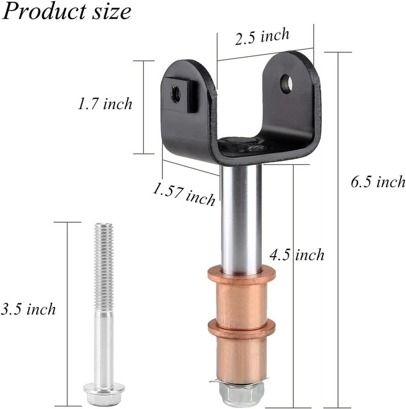 10L0L Complete Front End King Pin Joints Repair Kit for Club Car Precedent 2004-up Gas/Electric Golf Cart - Image 4