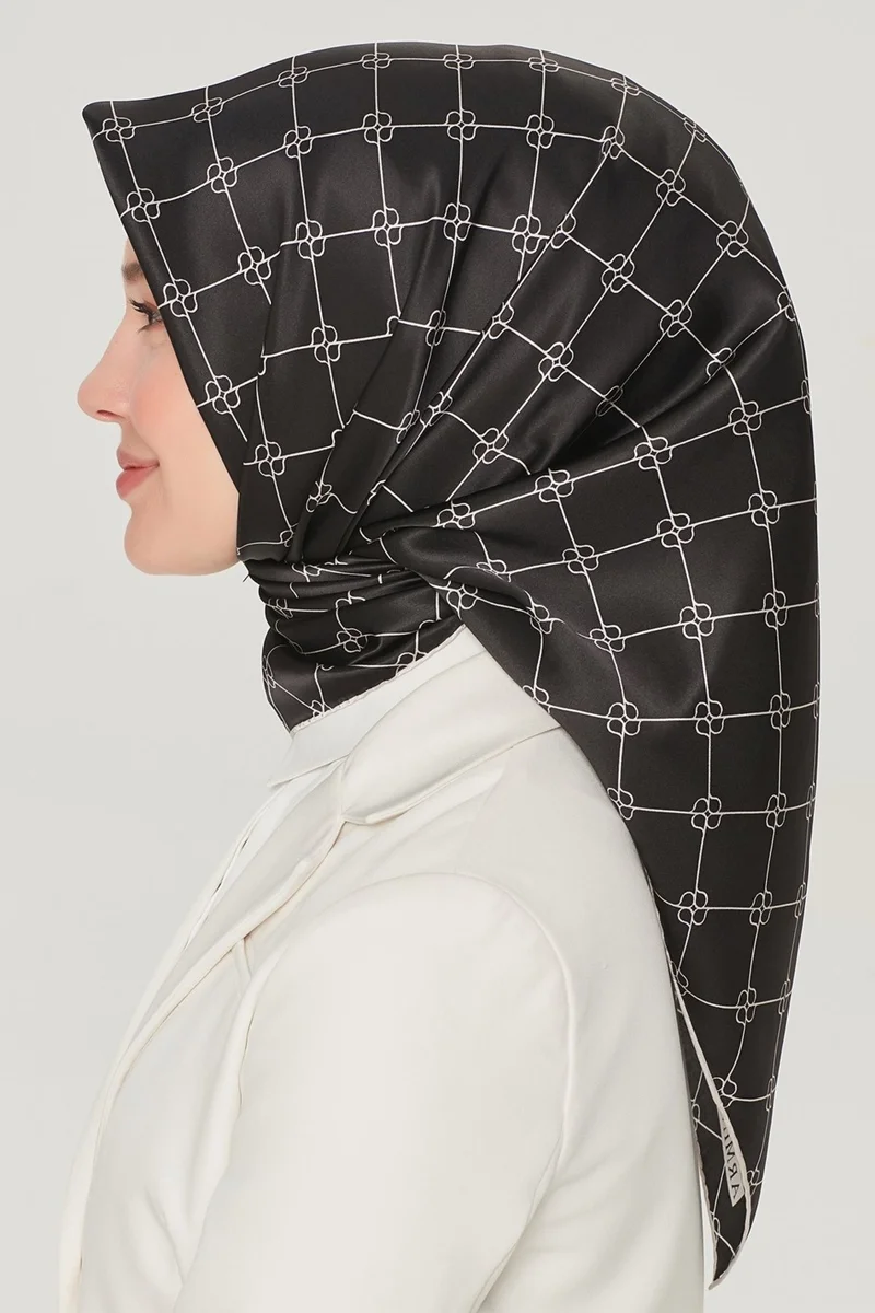 ARMINE Nostalgia Series Silk Twill Scarf 8555D-14