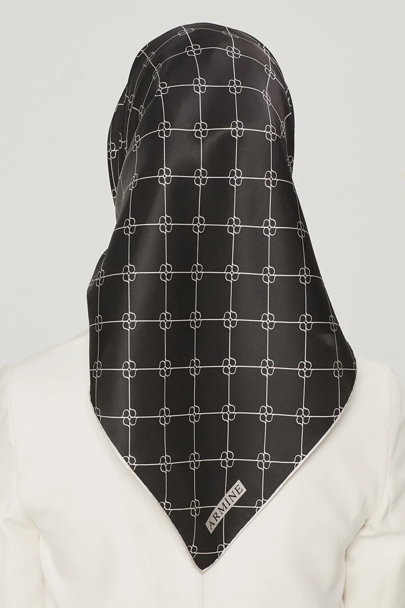 ARMINE Nostalgia Series Silk Twill Scarf 8555D-14
