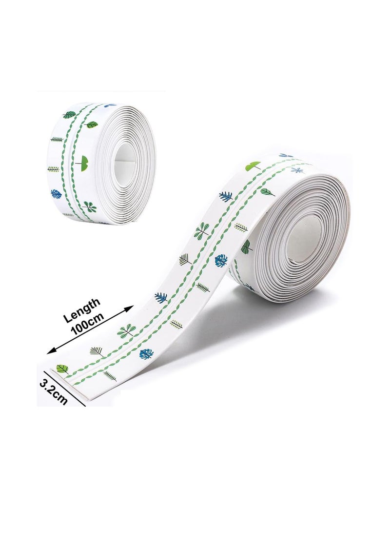 GTC GTC Multicolor SelfAdhesive Caulk Strip Tape for Kitchen Sink Bathroom Corners Stylish Waterproof Decor Tape 1m KT758 10  - Image 3
