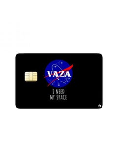 RKN PRINTED BANK CARD STICKER Vaza I Need My Space  - Image 2