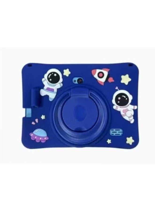 REBENUO K3 Kids Tablet, 17.8 cm Display, 128GB Storage, 4GB RAM, Case, Wi-Fi includes Charger/Cable/Screen protector/Slicia gel Case/Sticker/Lanyard/Bracelet. (Blue) - Image 2