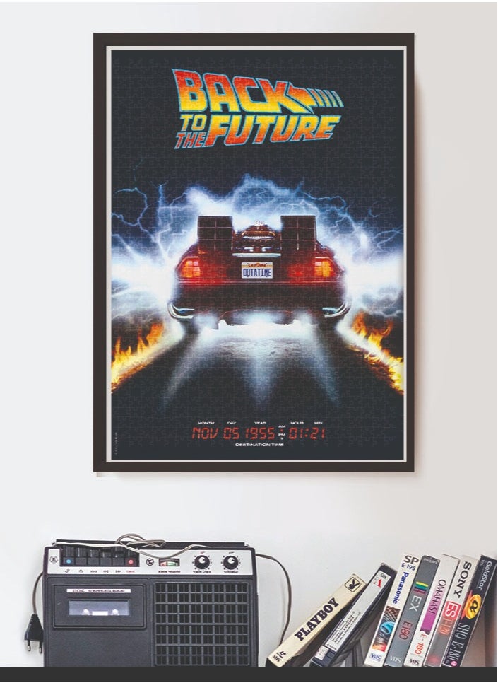 Clementoni Clementoni Puzzle Back To The Future-Cult Movie 500 Pieces | Jigsaw Puzzle | Puzzle for Adults | Challenging Puzzle | Perfect for Stress Reliever and Puzzle Lovers | Made in Italy  - Image 3