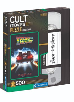 Clementoni Clementoni Puzzle Back To The Future-Cult Movie 500 Pieces | Jigsaw Puzzle | Puzzle for Adults | Challenging Puzzle | Perfect for Stress Reliever and Puzzle Lovers | Made in Italy  - Image 5