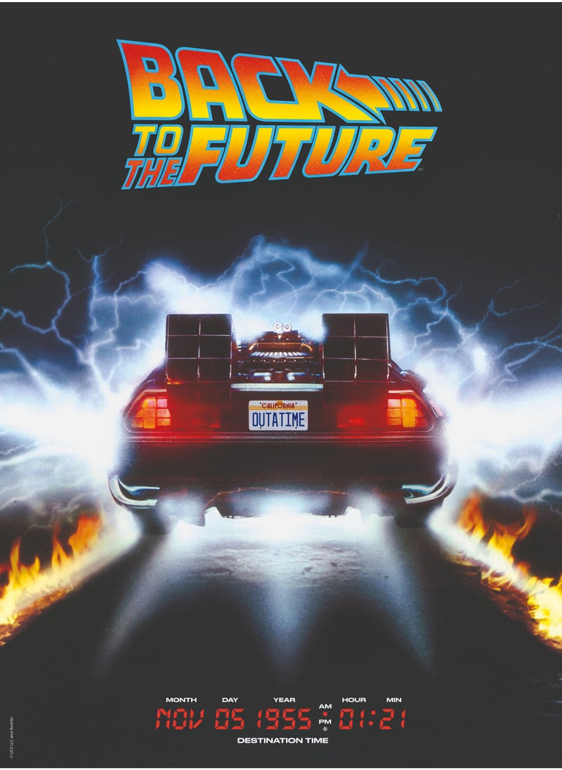 Clementoni Clementoni Puzzle Back To The Future-Cult Movie 500 Pieces | Jigsaw Puzzle | Puzzle for Adults | Challenging Puzzle | Perfect for Stress Reliever and Puzzle Lovers | Made in Italy  - Image 2