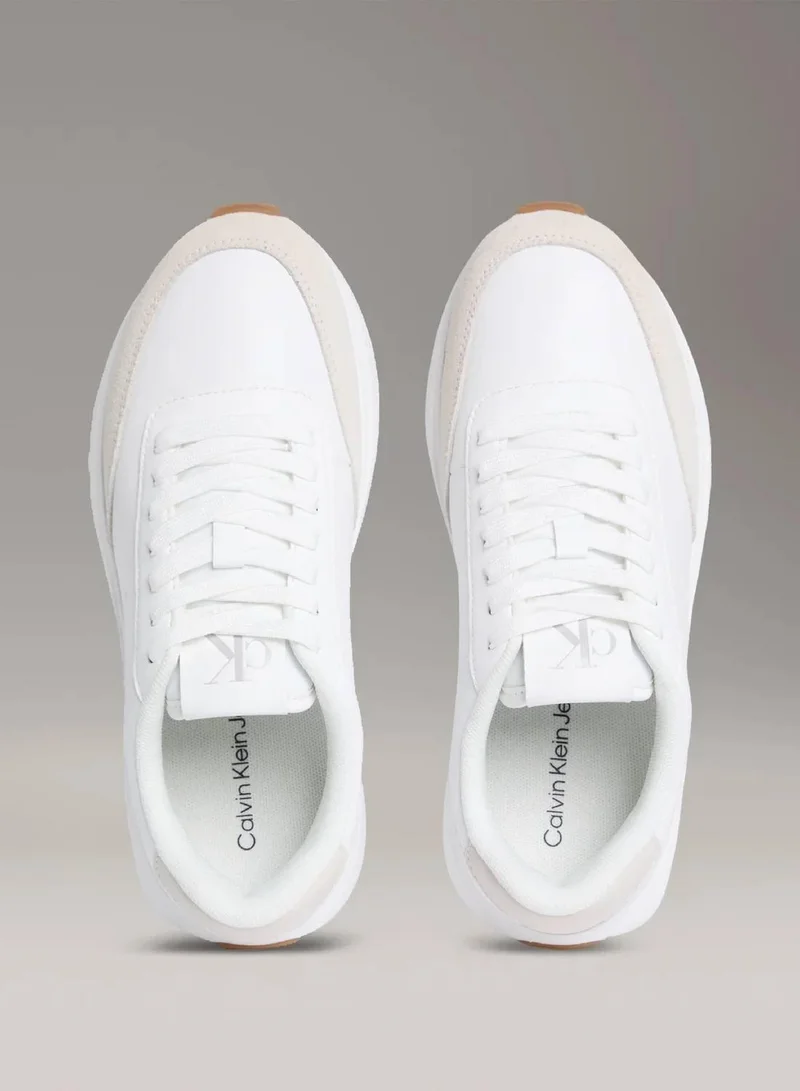 Calvin Klein Jeans  Leather Runner Trainers  | Best Price UAE