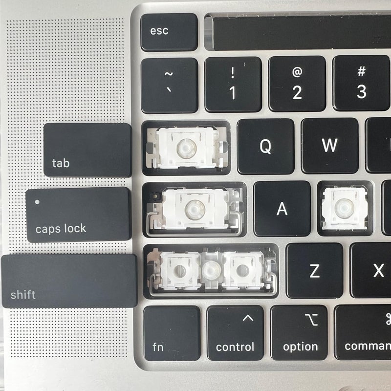 Bfenown Replacement US keycap Keycaps Keys for MacBook Pro Retina 13" A2338 M1 CPU MYDA2LL/A MYD82LL/A MYDC2LL/A MYD92LL/A 2020, A2338 M2 MNEH3LL/A MNEP3LL/A MNEQ3LL/A MNEJ3LL/A 2022 Year - Image 3