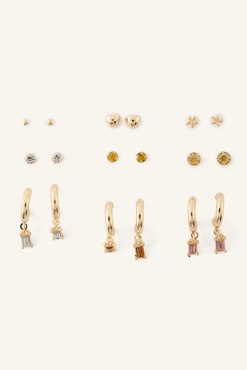 9 piece Earring