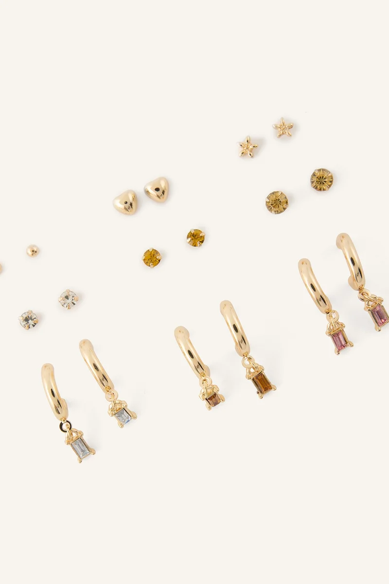 Defacto  9 piece Earring for Women | Best Price UAE