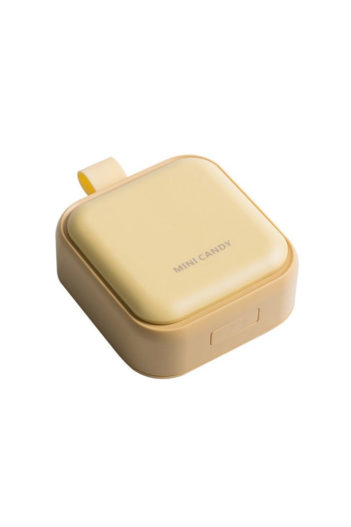 عام حبة صغيرة لحفظ الأدوية، علبة أدوية لطيفة - منظّف أدوية يومي للسفر، حاوية أدوية جميلة ومحمولة للحقيبة أو الجيب، حامل أدوية مضغوط للزيوت والأعشاب. - Image 1