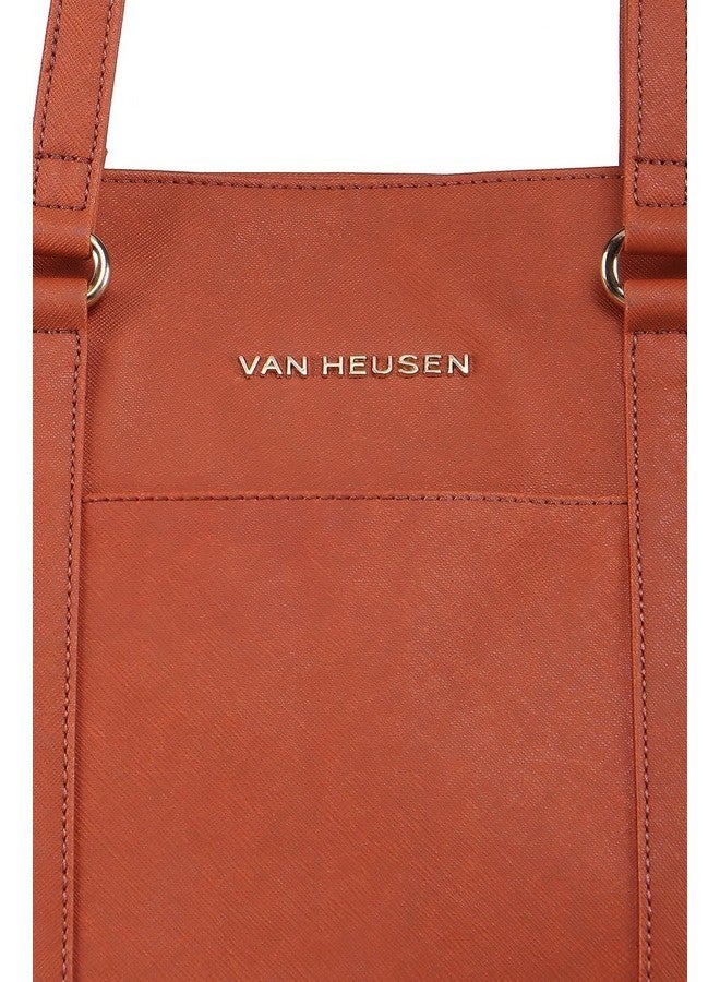 Van Heusen_Womens__TOTE_BAG_(VWBGDOSMU004130_Orange_) - Image 4