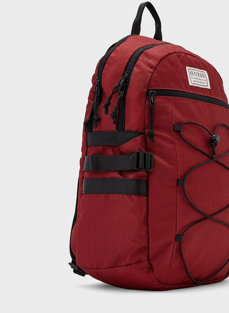 GUESS Logo Bungee Backpack
