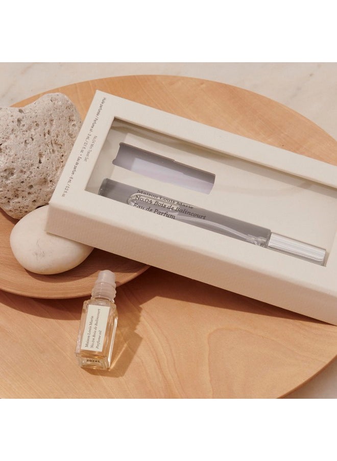 Maison Louis Marie - Maison Louis Marie - No.04 Bois De Balincourt 2-Piece Mini Travel Set | Luxury Clean Beauty + Non-Toxic Fragrance - Image 1