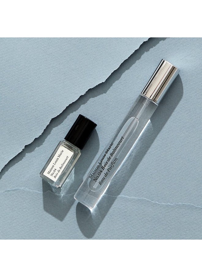 Maison Louis Marie - Maison Louis Marie - No.04 Bois De Balincourt 2-Piece Mini Travel Set | Luxury Clean Beauty + Non-Toxic Fragrance - Image 1