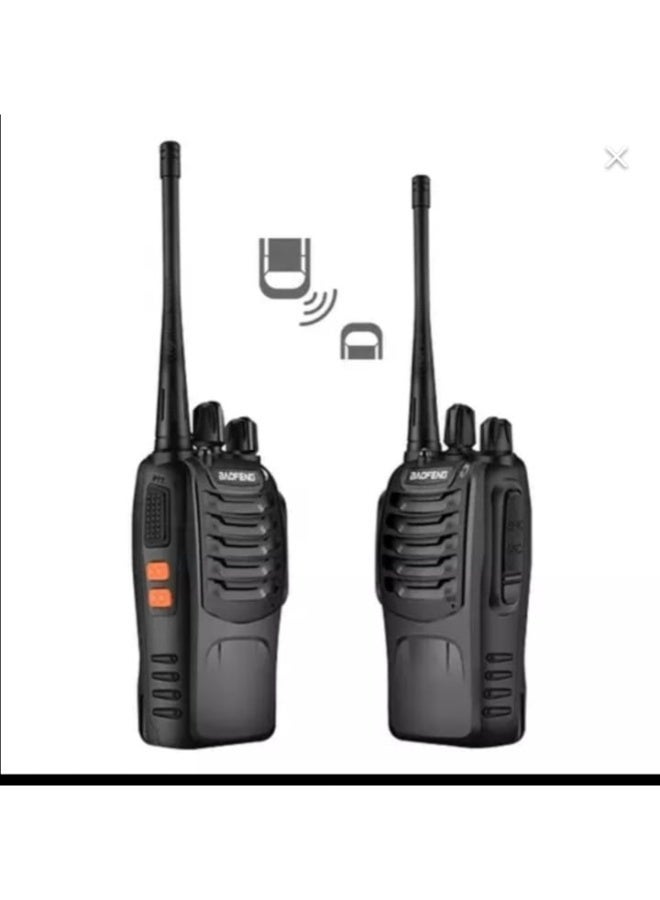 Two Baofeng rechargeable long-range wireless communication devices - Image 2