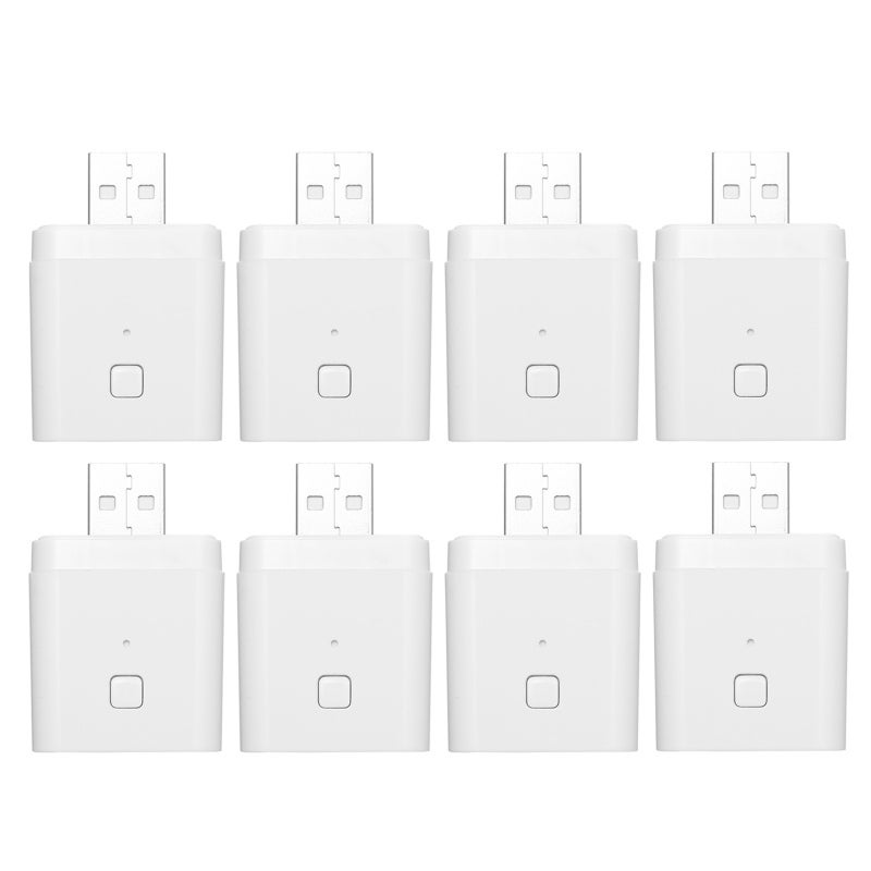 الترجمة:  
8 قطع محول ذكي لاسلكي USB صغير 5 فولت، مرن ومحمول، يجعل أجهزة USB ذكية عبر تطبيق بالتحكم الصوتي، متوافق مع Google Home. - Image 2