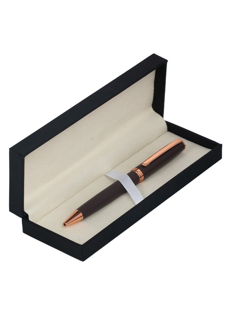 آر إس قلم RS بني و نحاسي مخطط - Image 5