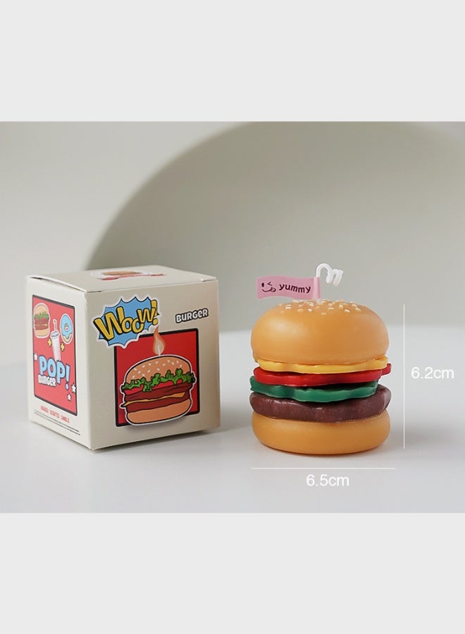Fianser Candles Handmade Hamburger Home Scented 18 Hours Fragrance Aromatherapy Gift Wax Natural Soy Stress Relief Luxury Wedding Bathroom Birthday Yoga Anniversary - Image 3