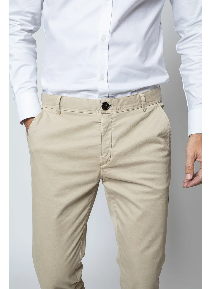 Jaqk Walter Beige Trousers