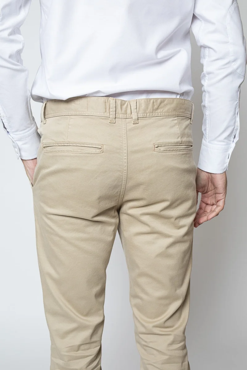 Jaqk Walter Beige Trousers