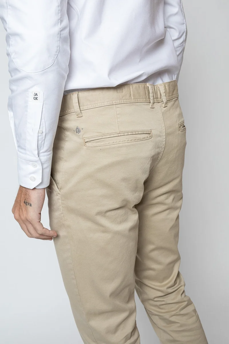 Jaqk Walter Beige Trousers