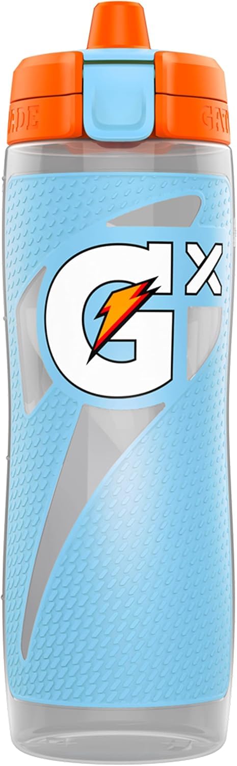 Gatorade Gx Plastic Squeeze Bottle  Light Blue  30oz - Image 1