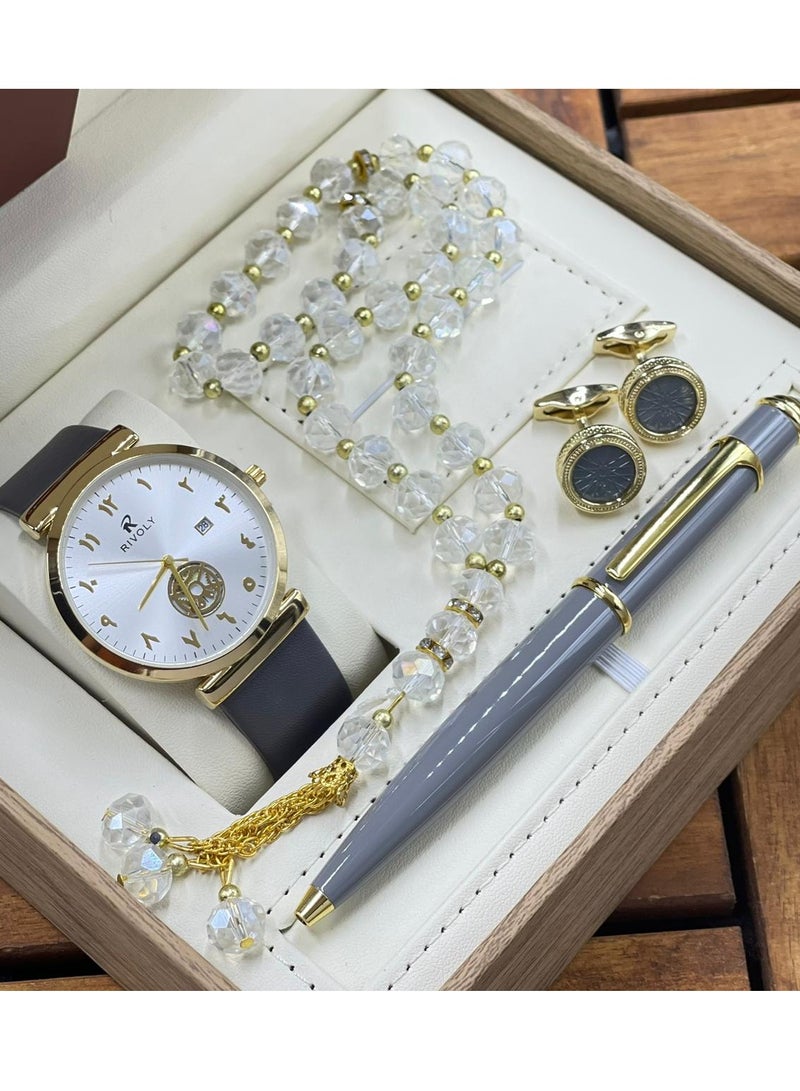 Rivoly A men's watch set consisting of four pieces