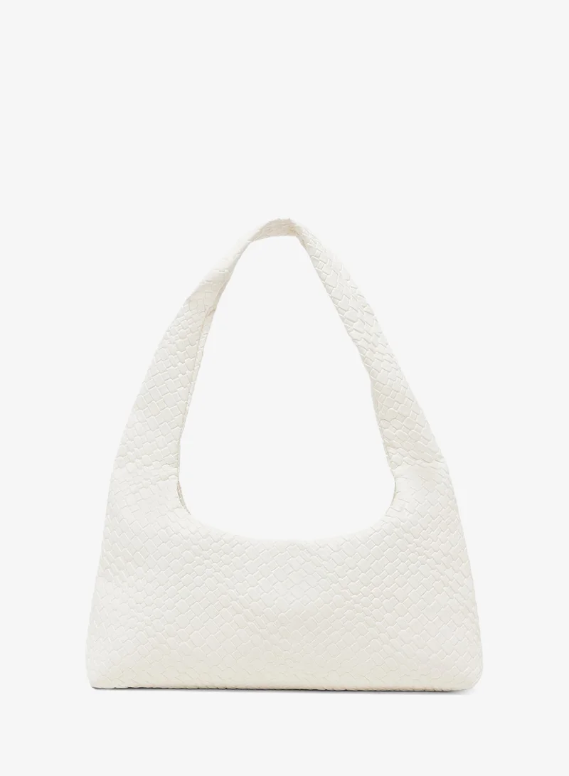 ELLA Woven Textured Handle Bag