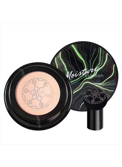 Air Cushion CC Cream Moisturizing Concealer Mushroom Head Brush Waterproof Makeup Foundation Moisture BB Cream for Women Girls (marble)