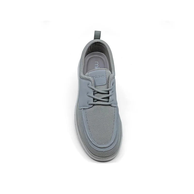 Milano  Holden Mens Boat Shoes-Grey for Men | Best Price UAE
