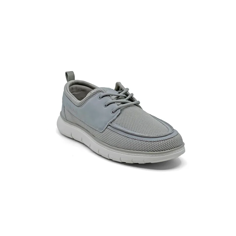 ميلانو Holden Mens Boat Shoes-Grey