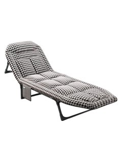DubaiGallery Nordic Iron Art Folding Beds Simple Home Furniture Office Recliner Bed Outdoor Portable Travel Bed Hospital Accompanying Bed  - Image 4