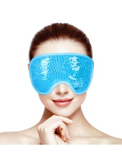 ONLYSKY BEAUTY Cold Eye Mask Cooling Gel EyeMask for Dry Eyes Eye relax and Pressure Release as Gift for women Blue