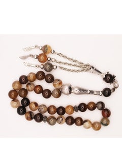 FASHION LINE Stone Rosary Iconic design Prayer 33 Tasbih/Beads  - Image 1