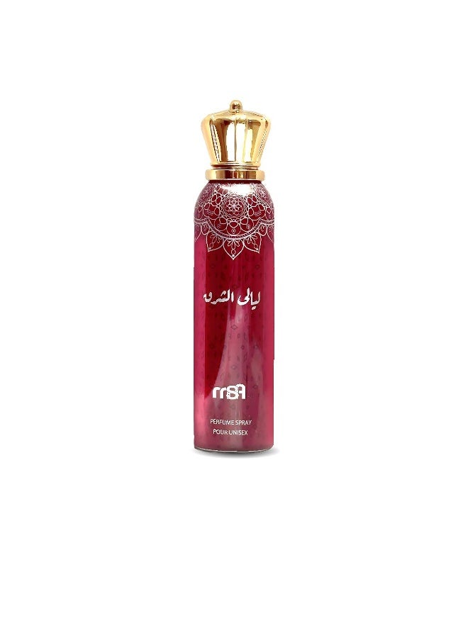 LAYALI ELSHARQ 200 ml body spray