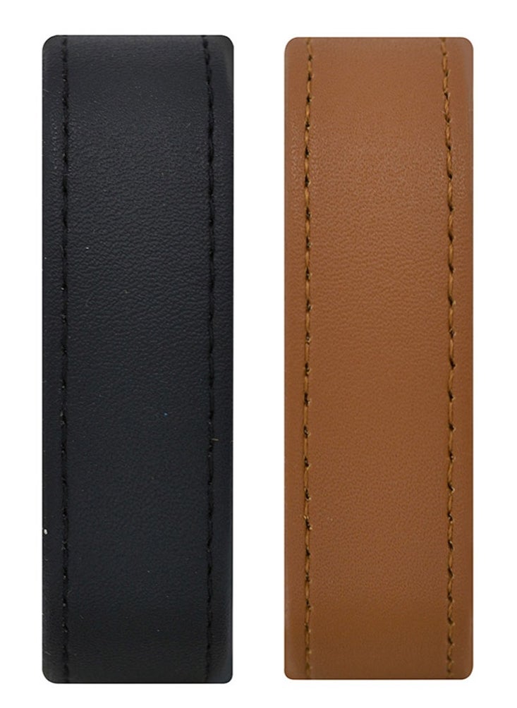 ANDIAMO Men's Analog Silver Case Silver Leather Strap Set Watch  - Image 2