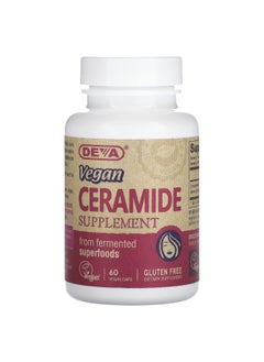 Deva Deva, Vegan Ceramide, 60 Vegan Caps  - Image 1