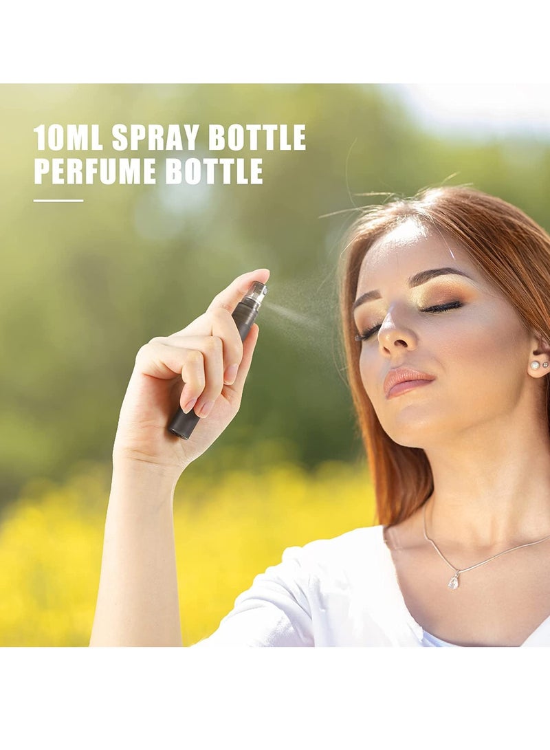 Spray Travel Perfume Bottles Mini Small Fine Mist Portable Frosted Plastic Refillable Empty Atomizer Sample Containers Essential Oils 25Pcs - Image 3
