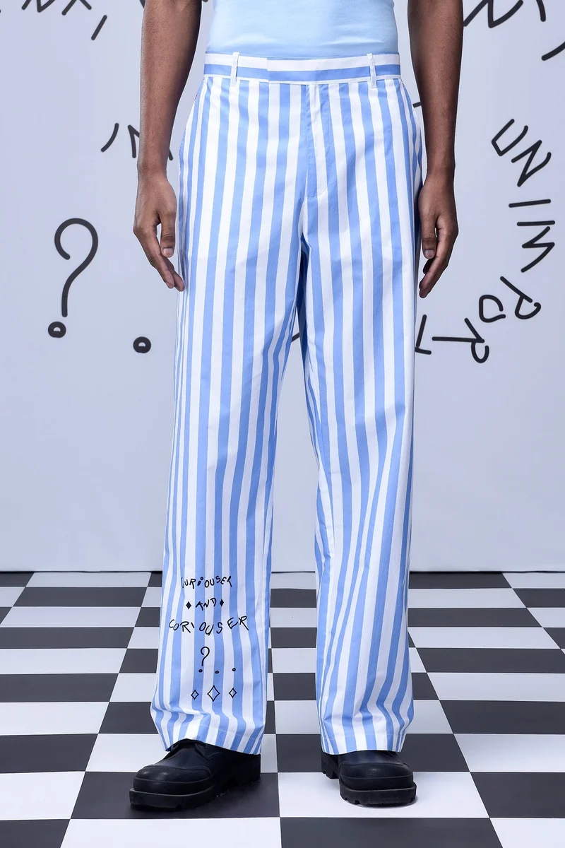 Genes Lecoanet Hemant بنطلون مريح بنقشة لوح الشطرنج