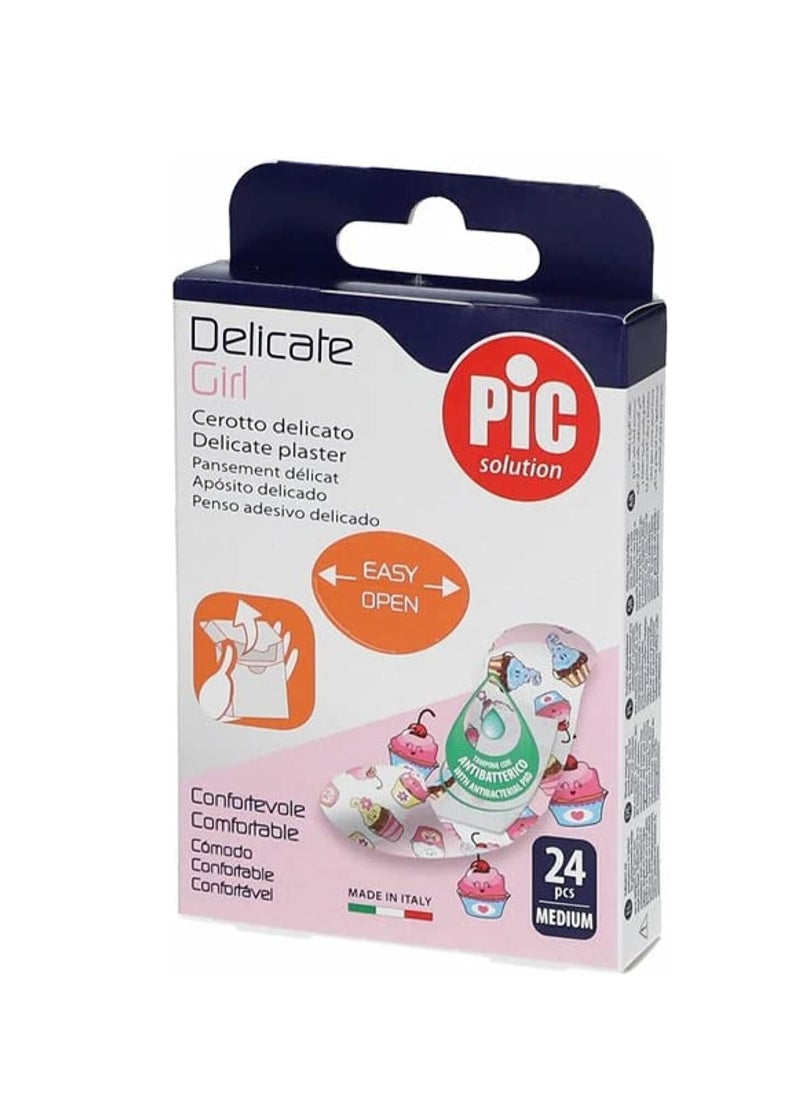 PIC Delicate Girl Plaster 24 Pcs 