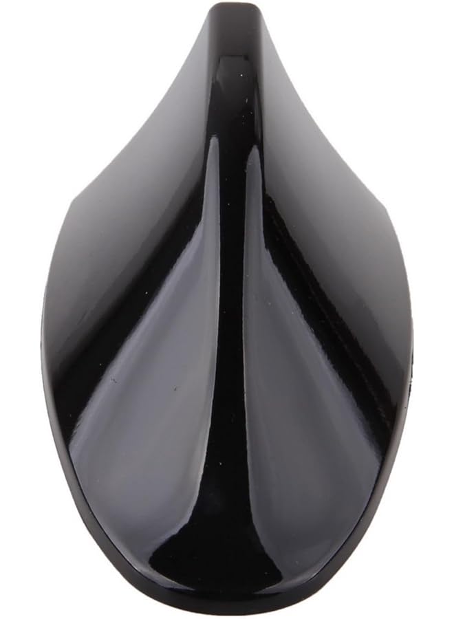 Generic Multi-Color Shark Fin Antenna For Cars - Durable, Weatherproof, And Easy Installation For Enhanced Reception (Black)  - Image 2