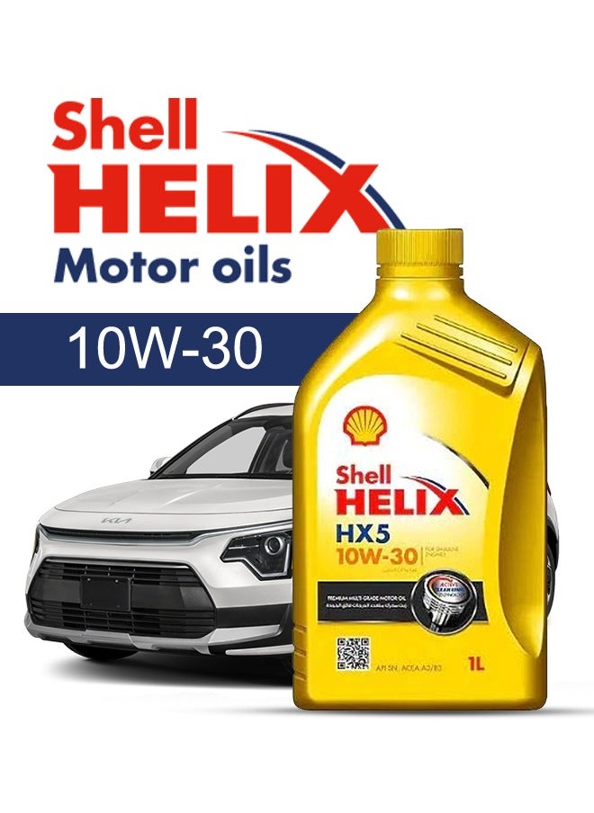 Shell Engine Oil – For KIA Niro  2024 - 2017، 4 Liter،  10w30 Shell -  2017 2018 2019 2020 2021 2022 2023 2024 