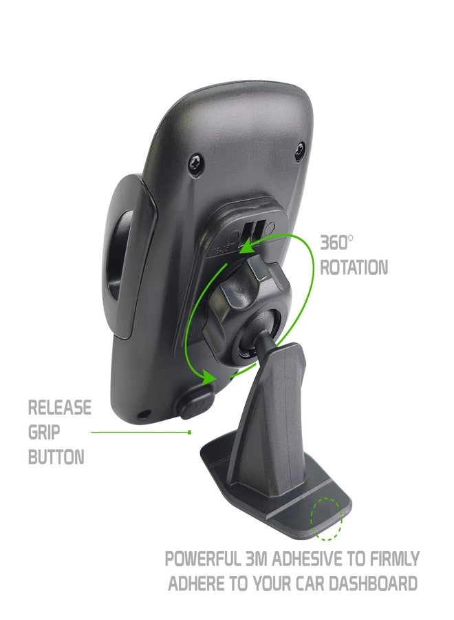 Cellet Dashboard Car Mount, 3M Sticker Mount Smartphone Holder, Cell Phone Holder Compatible for iPhone 13 Pro Max Mini 12 11 Samsung Galaxy Google Pixel Moto, Google Map Driving - Image 4